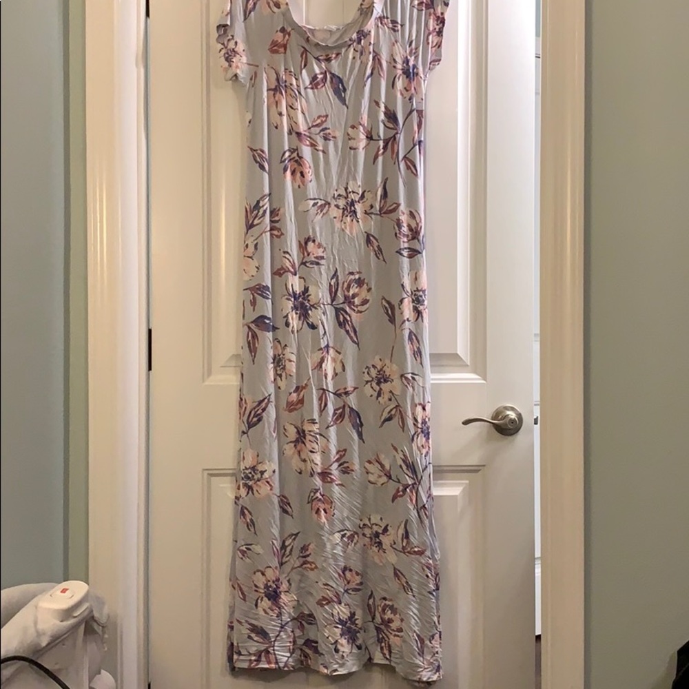 Maxi maternity dress